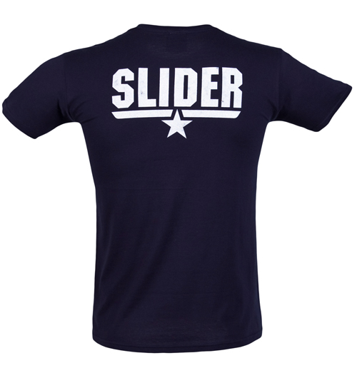 Mens Top Gun Slider T-Shirt from Fame and