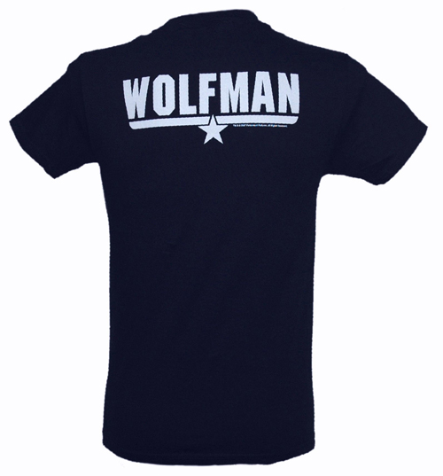Mens Top Gun Wolfman T-Shirt from Fame and