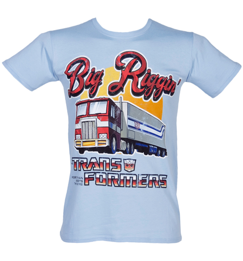 Fame and Fortune Mens Transformers Optimus Prime Big Rigging