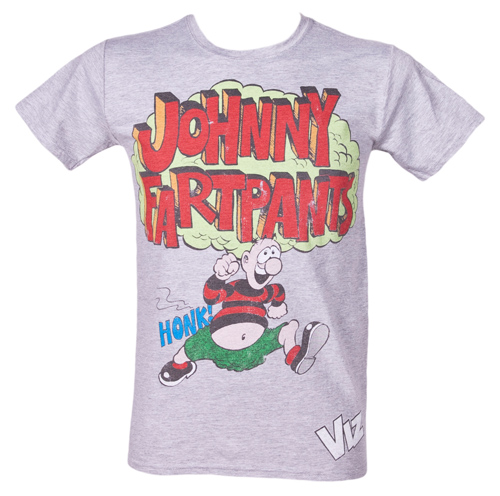 Fame and Fortune Mens Viz Johnny Fartpants T-Shirt from Fame