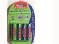 PC15 Charger with 4 x 2500mAh AA Ni-MH Batteries and 4 x 550 AAA Batteries