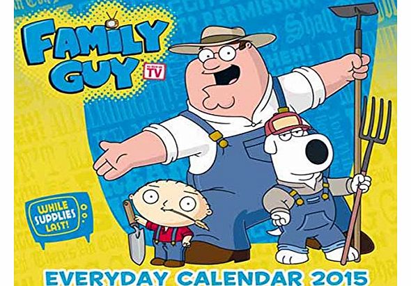 Family Guy Official Family Guy 2015 Desk Block Calendar (Calendars 2015)