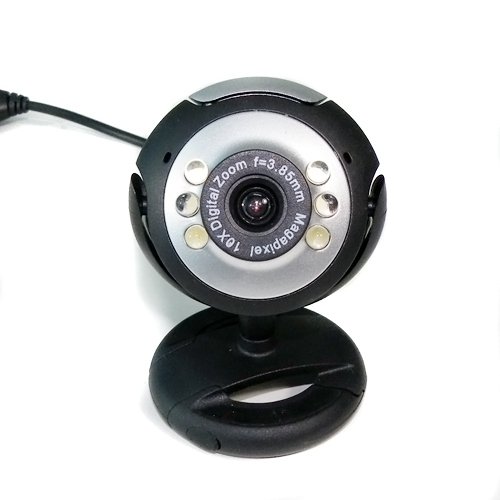 FamilyMall 30M Mega USB 6 LED Webcam Camera Web Cam with Mic for PC Laptop Night Vision New