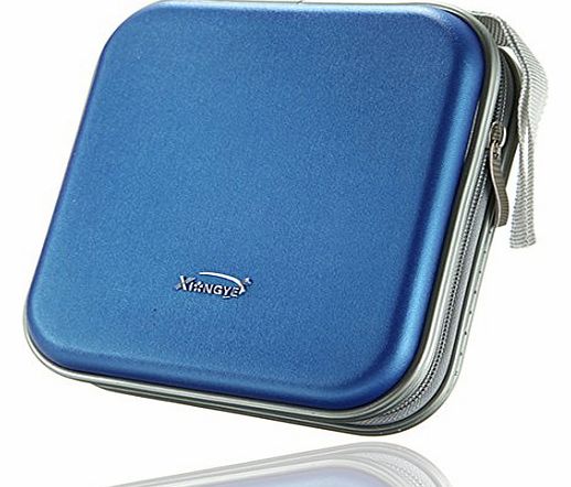 Portable Plastic 40 Disc CD DVD Wallet Storage Organizer Bag Case