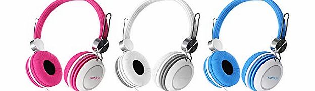 FamilyMall Stereo Headphone Headset 3.5mm Earphone Earbuds with Mic For iPod iPhone 4S 5S 5C Samsung Glaxy Note 3 LG HTC PC Computer By FamilyMall