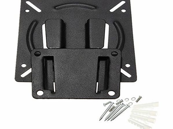 FamilyMall TM) Wall Mount Flat Panel Screen LCD LED Display TV Monitor Bracket for 10``-23`` Inch