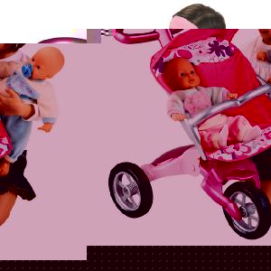 Famosa Sweet Dreams Twin Stroller Pushchair