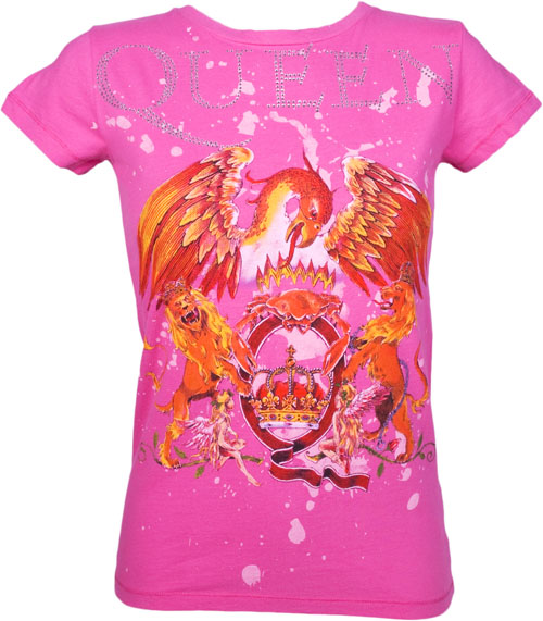 Famous Forever Deluxe Ladies Queen Crest T-Shirt from Famous Forever
