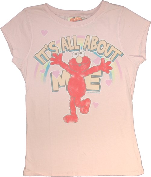 Elmo It` All About Me Ladies Sesame Street T-Shirt from Famous Forever