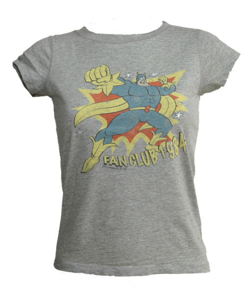 Fan Club 1984 Ladies Bananaman T-Shirt from Famous Forever