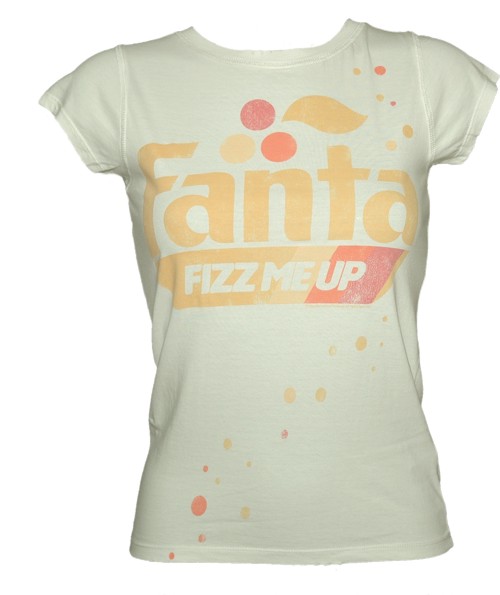 Fizz Me Up Ladies Fanta T-Shirt from Famous Forever