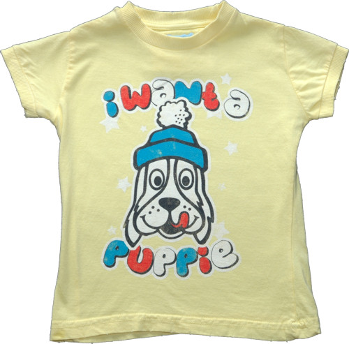 Famous Forever Kids I Want A Puppie Slush Puppie T-Shirt from Famous Forever