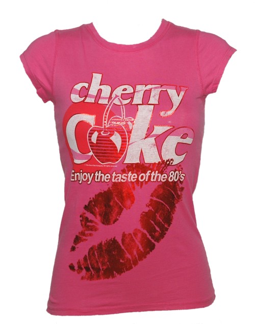 Famous Forever Ladies Cherry Coke T-Shirt from Famous Forever