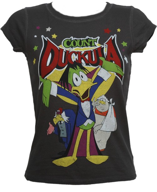 Famous Forever Ladies Count Duckula T-Shirt