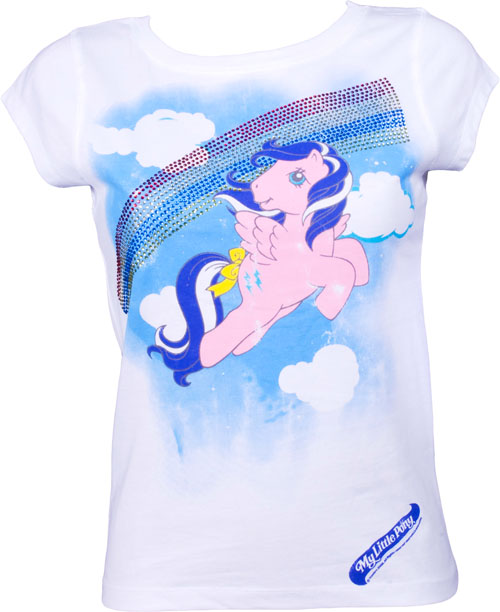 Famous Forever Ladies Diamante My Little Pony T-Shirt from Famous Forever