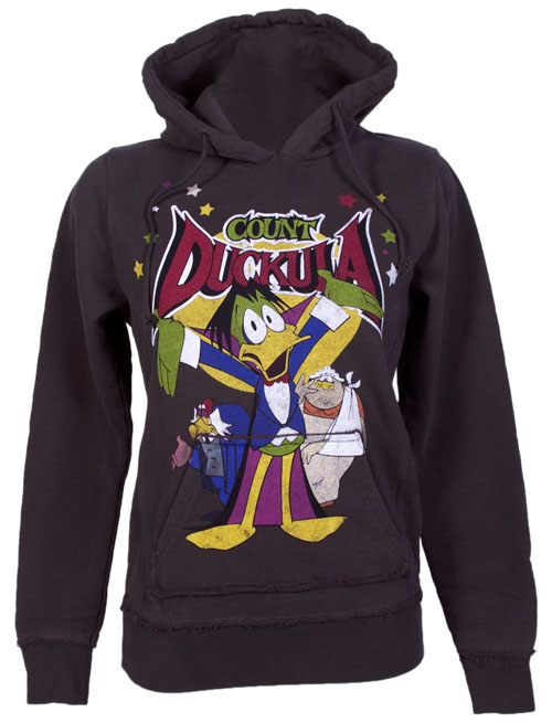 Famous Forever Ladies Heavyweight Count Duckula Hoodie from