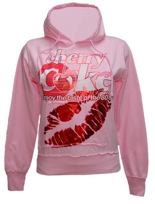 Famous Forever Ladies Pink Cherry Coke Hoodie from Famous Forever