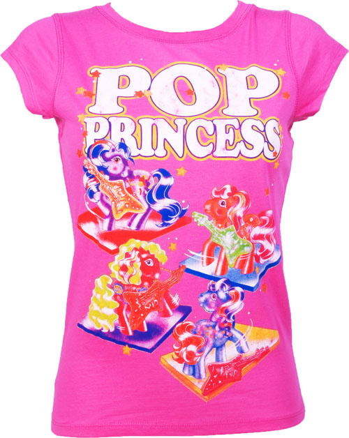 Famous Forever Ladies Pop Princess My Little Pony T-Shirt from Famous Forever