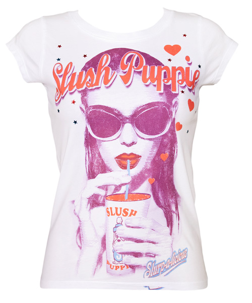 Famous Forever Ladies Slush Puppie Face T-Shirt from Famous