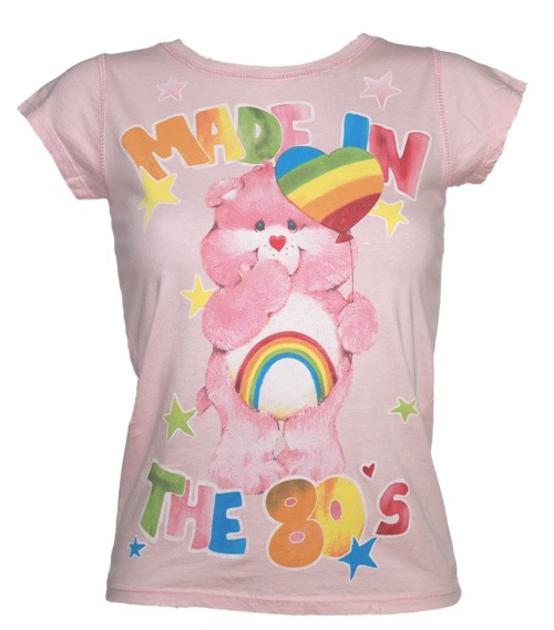 Made In The 80` Ladies Care Bears T-Shirt from Famous Forever