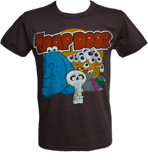 Famous Forever Men` Black Trap Door Group T-Shirt from Famous Forever