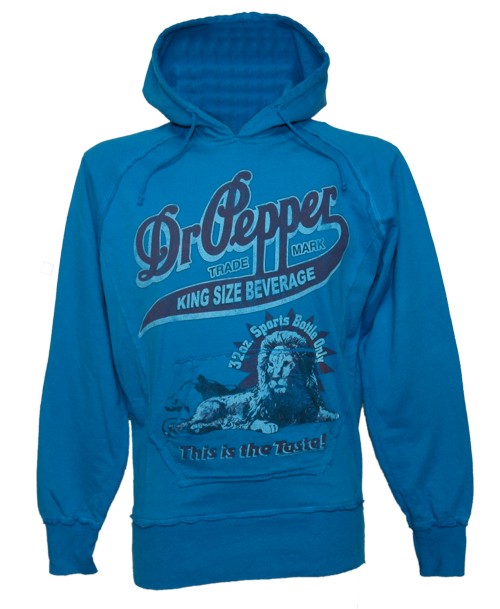 Famous Forever Men` Blue Dr Pepper Hoodie from Famous Forever