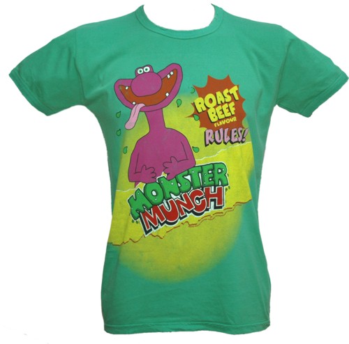 Men` Roast Beef Rules Monster Munch T-Shirt from Famous Forever