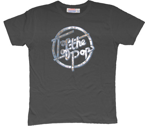Famous Forever Men` Top Of The Pops Logo T-Shirt in Black From Famous Forever