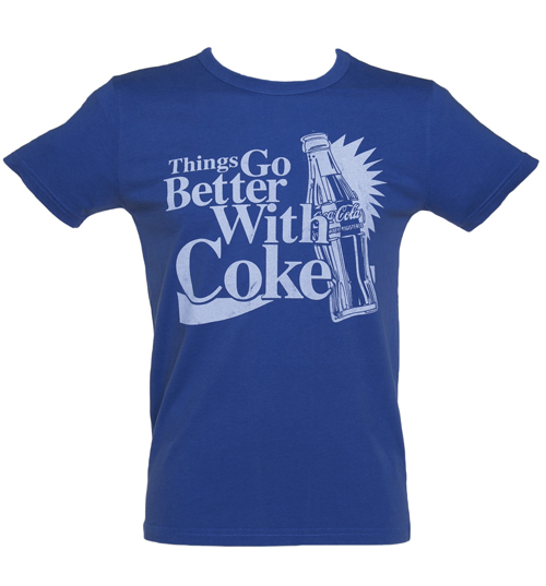 Famous Forever Mens Acid Wash Things Go Better With Coke