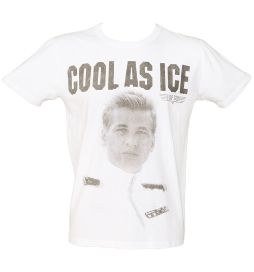 Famous Forever Mens Cool As Iceman Top Gun T-Shirt from