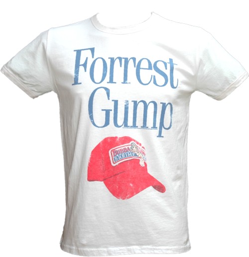 Mens Forrest Gump Bubba Shrimp Cap T-Shirt