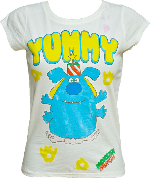 `ummy`Ladies Monster Munch T-Shirt from Famous Forever
