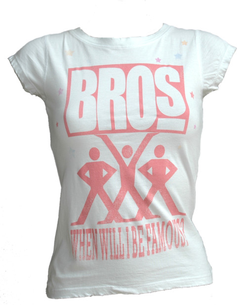Famous Forever When Will I Be Famous Ladies Bros T-Shirt from Famous Forever