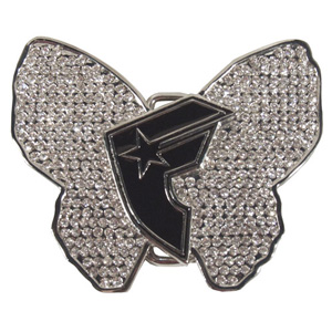 Famous S and S Ladies Butterfly Belt buckle