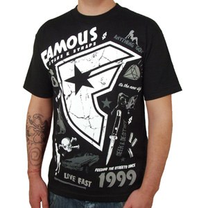 Famous S and S Seek and Destroy Tee shirt