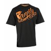 Famous Family T-Shirt (Black/Orange)