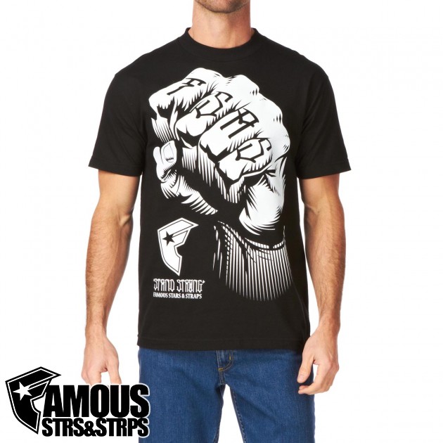 Mens Famous Stars & Straps Stand Strong T-Shirt