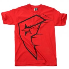 Mens Famous Stars And Straps Midnight Tee Red