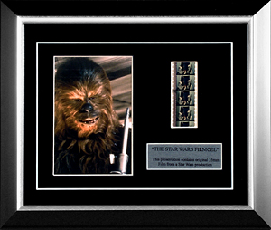 Chewbacca Star Wars film cell