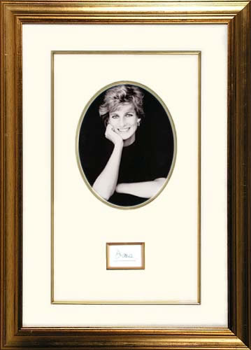 FamousRetail Diana handwritten letter