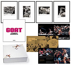 GOAT - Muhammad Ali signed Champions Limited Edition book