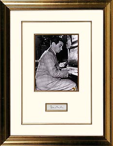 Irving Berlin autograph
