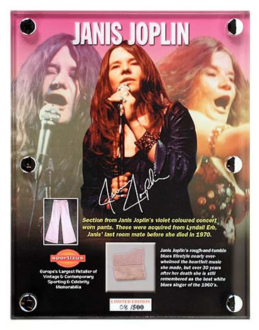 FamousRetail Janis Joplin Limited edition swatch