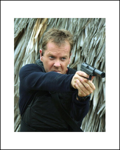 FamousRetail Kiefer Sutherland as Jack Bauer and#39;24and39; unsigned 10x8 photo