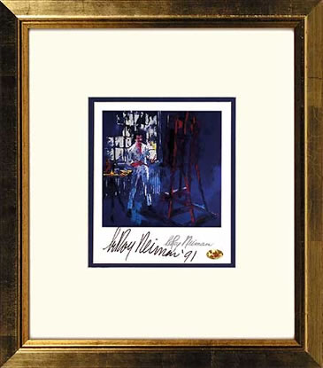 FamousRetail LeRoy Neiman signed 6x8