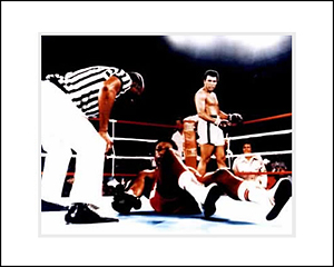 Muhammad Ali v Foreman unsigned 8x10and#39;and39; colour photo