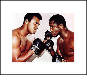 Muhammad Ali v Frazier unsigned 8x10and#39;and39; colour photo