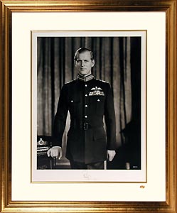 FamousRetail Prince Philip signed 17x22 photo
