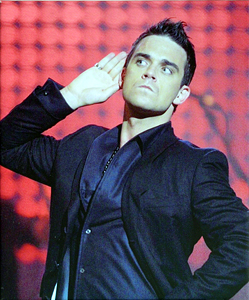 Robbie Williams canvas