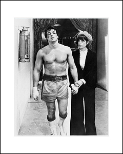 FamousRetail Sylvester Stallone with Adrian unsigned 10x8 photo